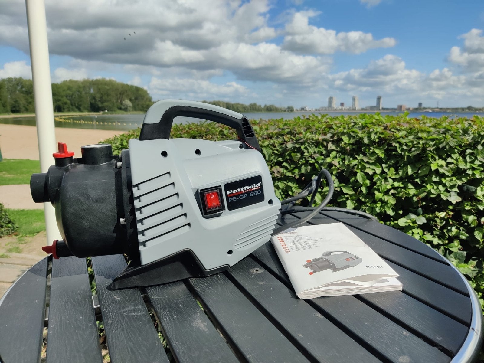 Pattfield PE-GP 650 Tuinpomp - ongebruikt, Tuin en Terras, Waterpompen, Ophalen of Verzenden, Zo goed als nieuw, Elektrisch, Beregeningspomp