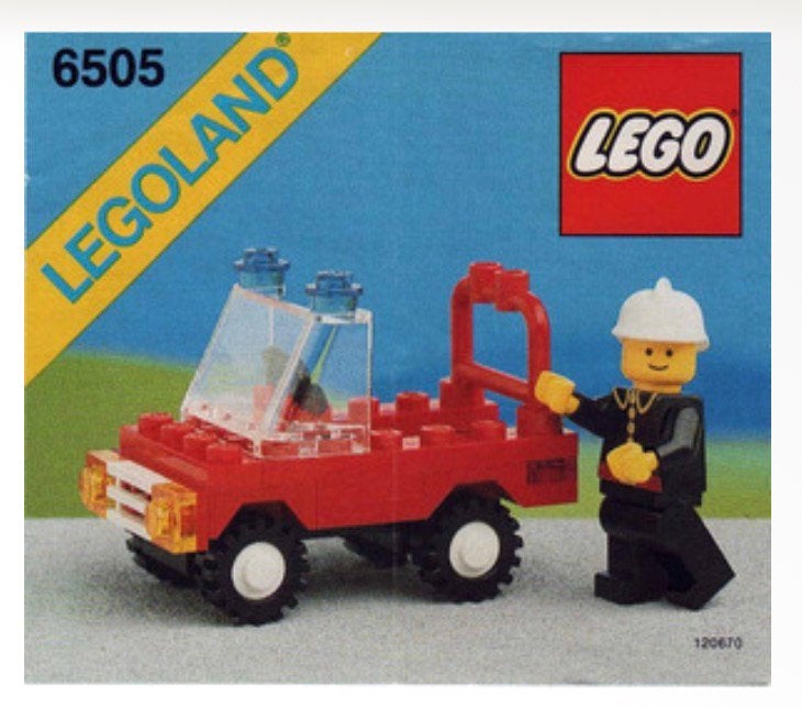 Lego 6505 ~ The Chief’s Car, Gebruikt, Overige thema's, Lego, Ophalen of Verzenden