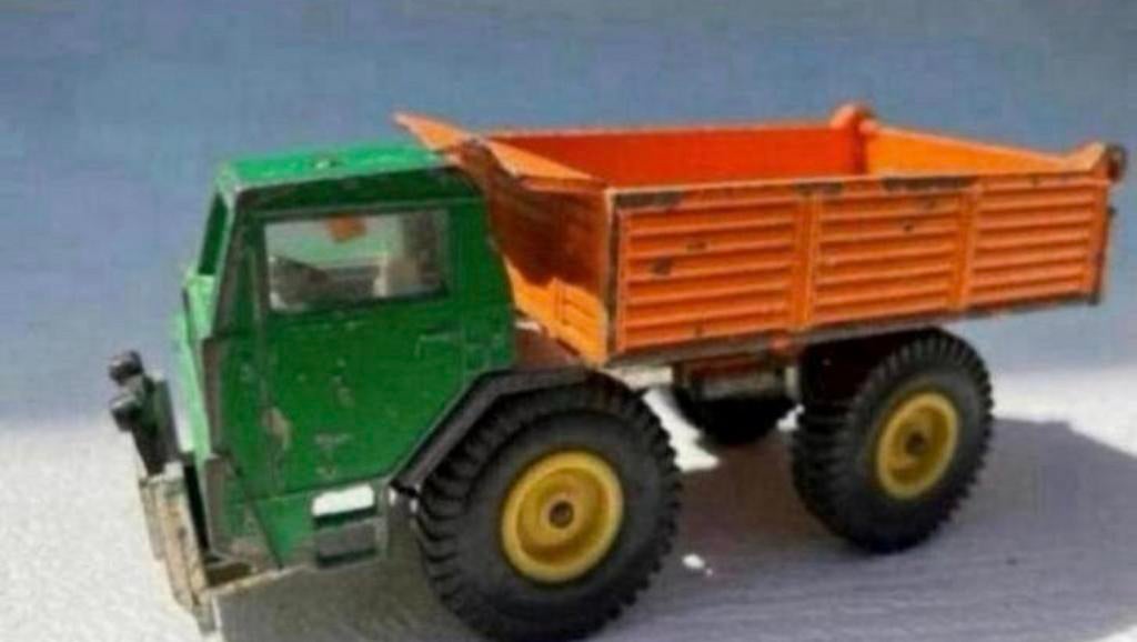 Vintage bakwagen Siku V337 sneeuwschuiver ontbreekt, Ophalen of Verzenden, Gebruikt, Tractor of Landbouw, SIKU