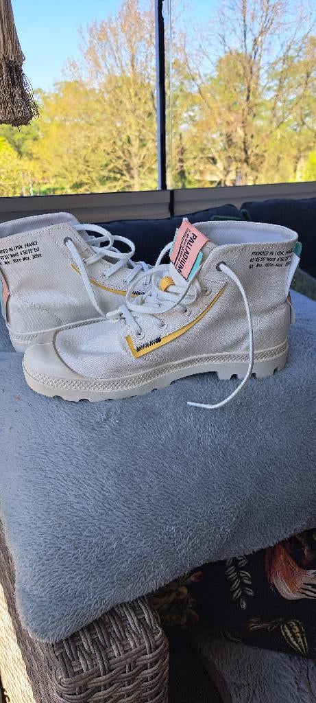 Palladium Boots, Ophalen, Wit, Palladium, Sneakers of Gympen