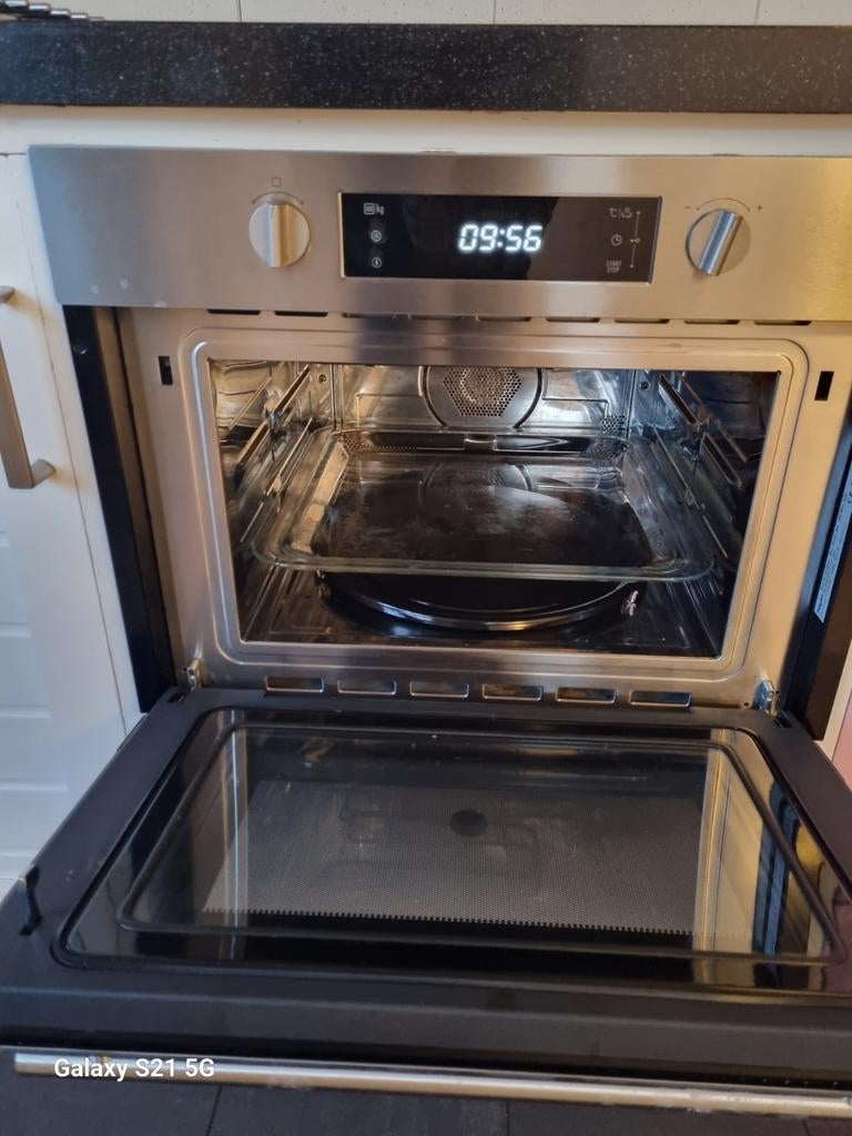 Siemens Inbouw Combi-oven met Magnetronfunctie, 45 tot 50 cm, Gebruikt, Siemens, Ophalen of Verzenden