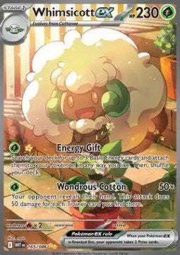 WHIMSICOTT EX 165/086 - WHITE FLARE, Ophalen of Verzenden, Nieuw, Losse kaart, Foil