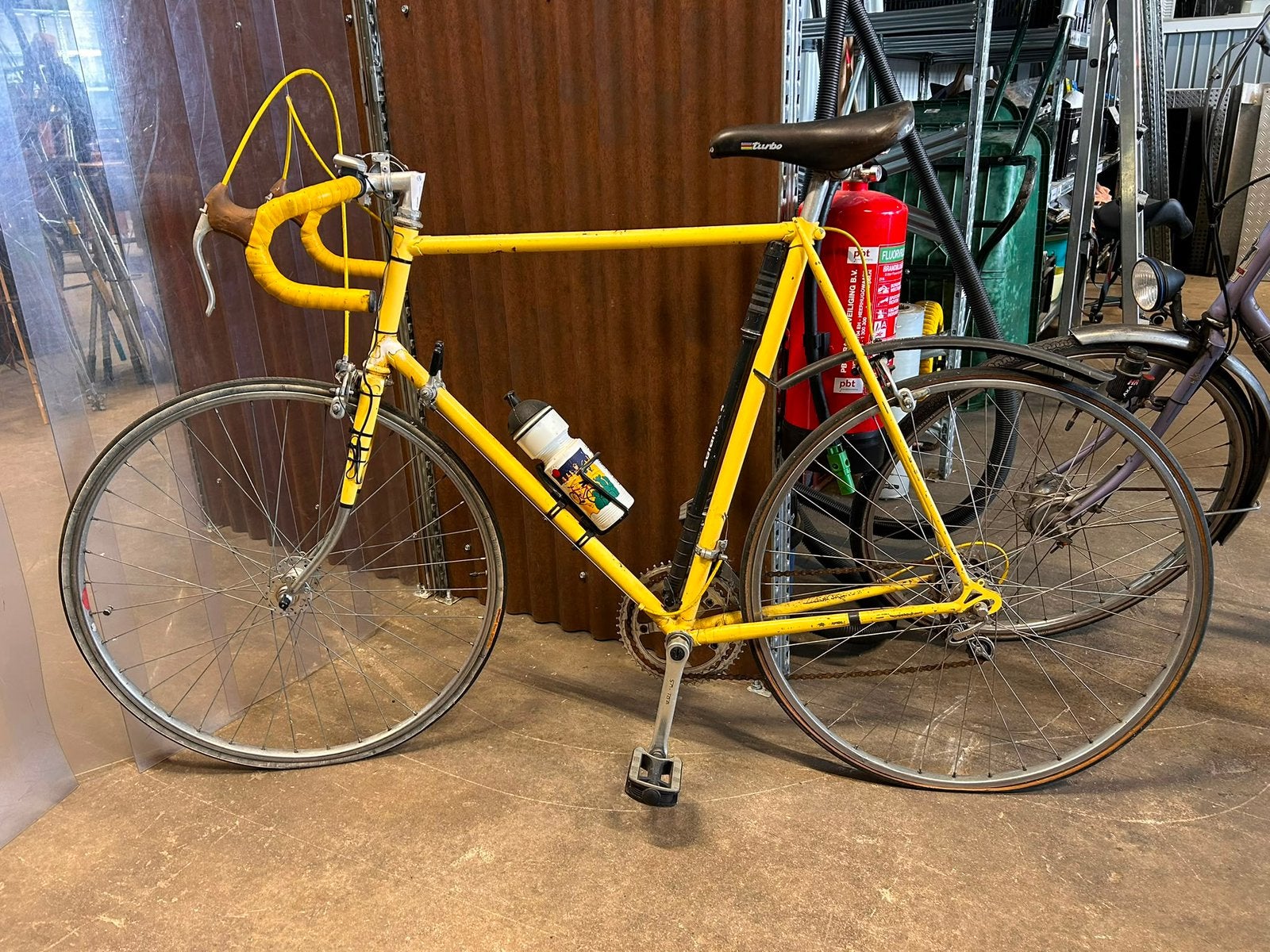 Gazelle racefiets - Klassiek geel, Ophalen, 28 inch, Gebruikt, Gazelle