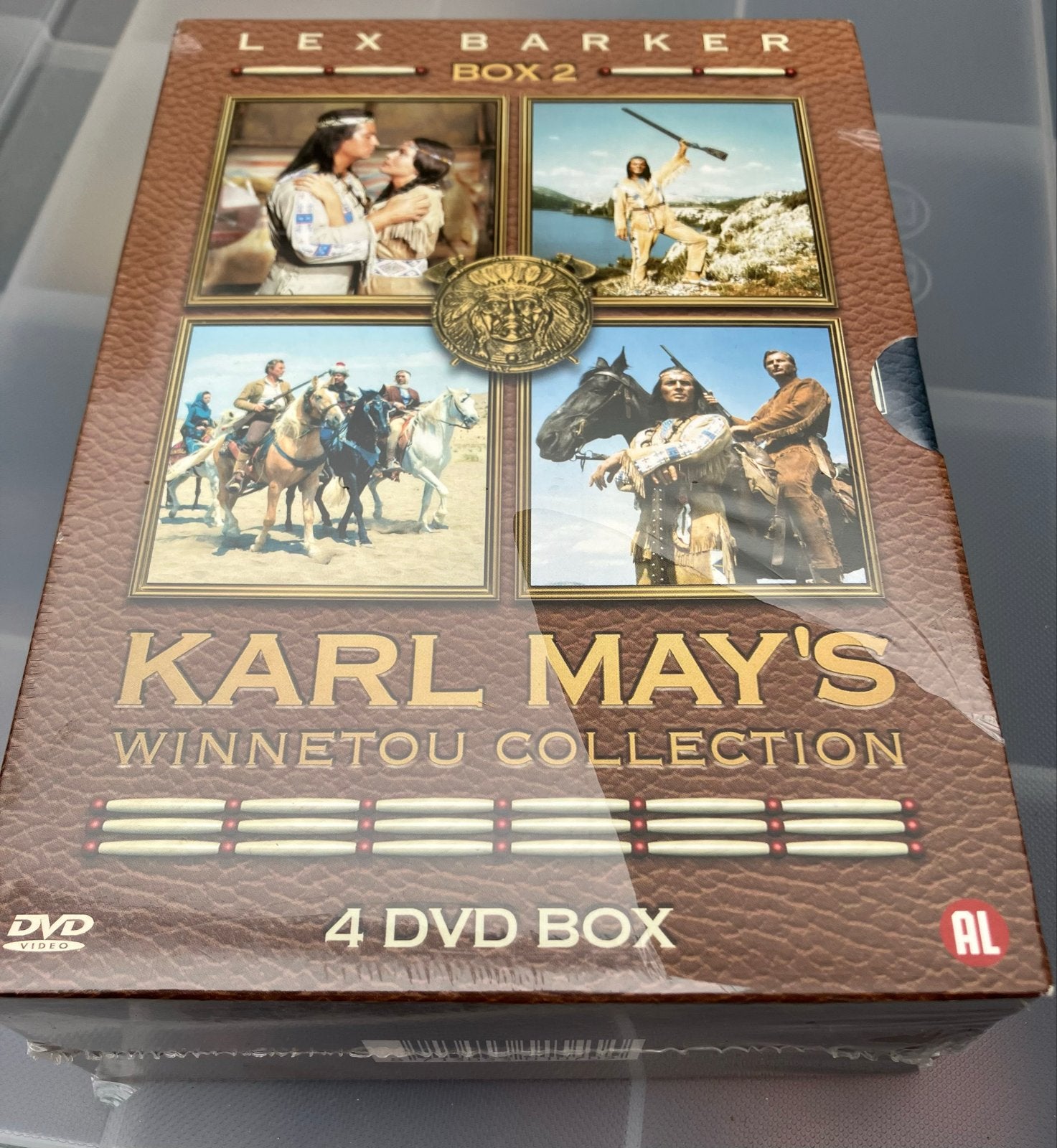 Karl May's Winnetou Collection - Lex Barker Box 2 (4 DVD Box, Cd's en Dvd's, Engels, Nederlands, Ophalen of Verzenden, Vanaf 6 jaar
