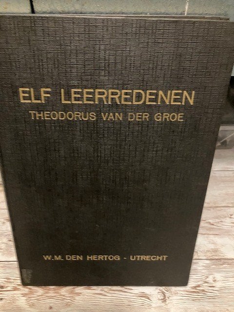 Prekenboek Ds. v.d. Groe, Ophalen of Verzenden, Gelezen, Christendom | Protestants