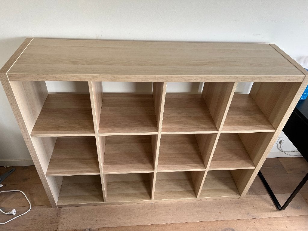 IKEA Cabinet - Kallax - 12 Compartments, Ophalen, Gebruikt, 100 tot 150 cm, 100 tot 150 cm