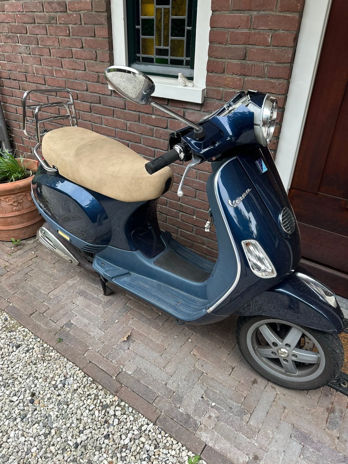 Vespa LX50 4-takt 4-klepper, Ophalen, Zo goed als nieuw, Benzine, Vespa LX