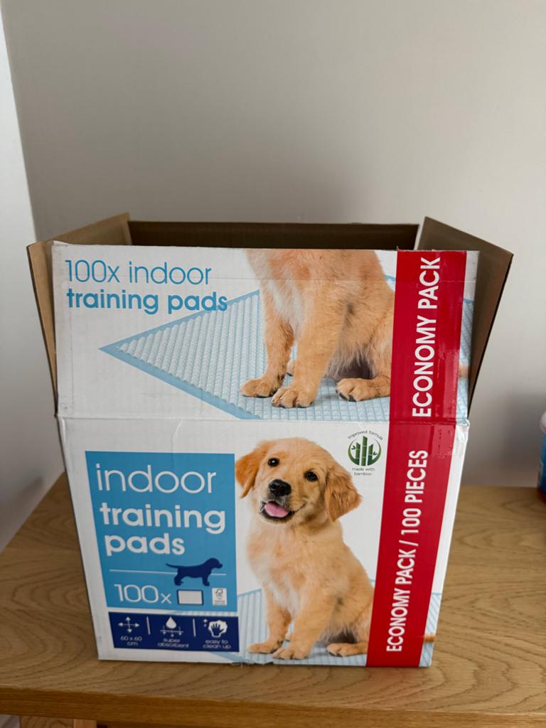 Puppy pads voor zinderlijkheidstraining, Dieren en Toebehoren, Ophalen, Nieuw