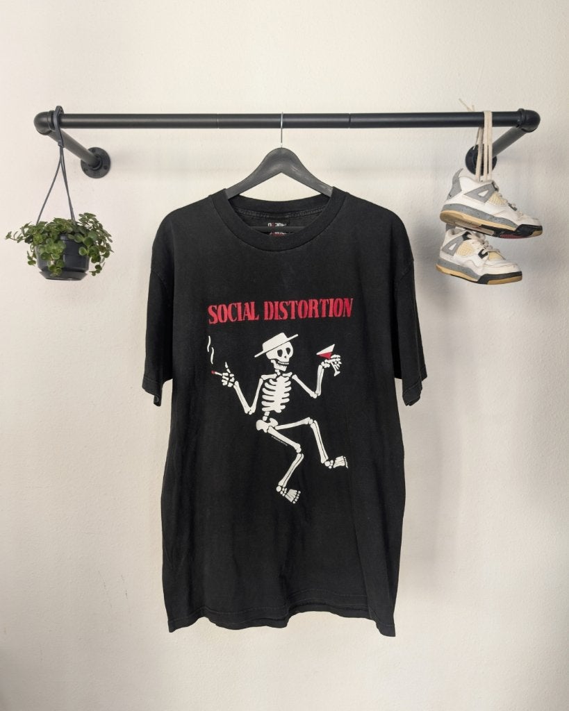 1996 Social Distortion T-Shirt — Large | Vintage Punk, Kleding | Heren, Vintage, Maat 52/54 (L), Vintage, Vintage