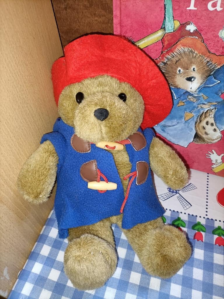 Beertje Paddington knuffel 26 cm + boek Circus, Ophalen of Verzenden, Zo goed als nieuw, Overige typen
