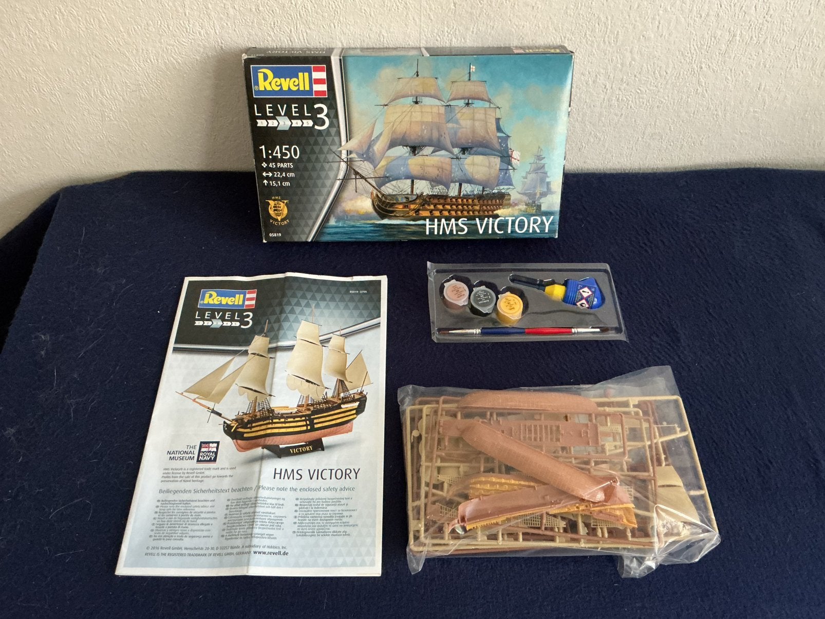 REVELL- HMS VICTORY, Ophalen, Revell, Zo goed als nieuw, Groter dan 1:32