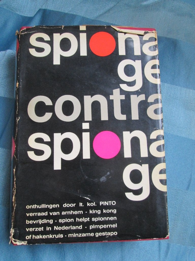 Spionage contra spionage door lt.kol.PINTO, Wereldoorlog 2, Boeken, Ophalen of Verzenden, Gelezen, Europa