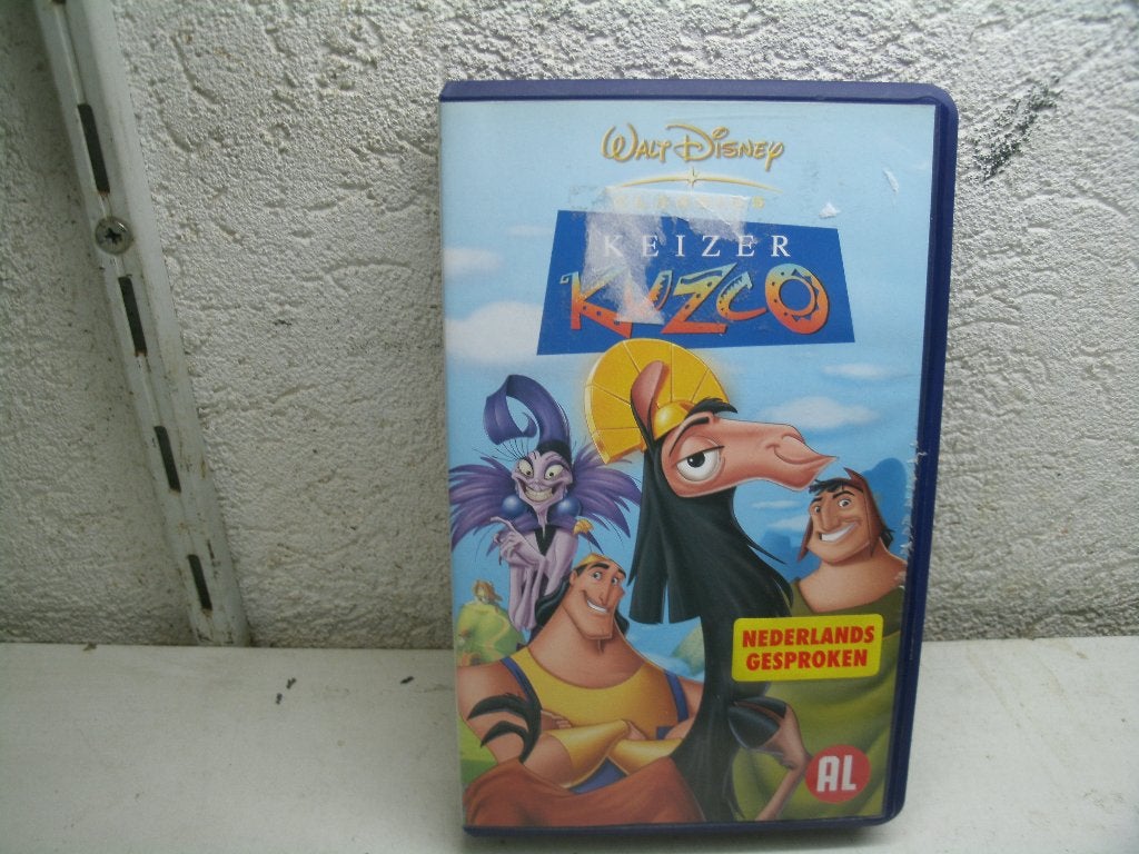 vhs 207a keizer kuzco, Alle leeftijden, Ophalen of Verzenden, Zo goed als nieuw