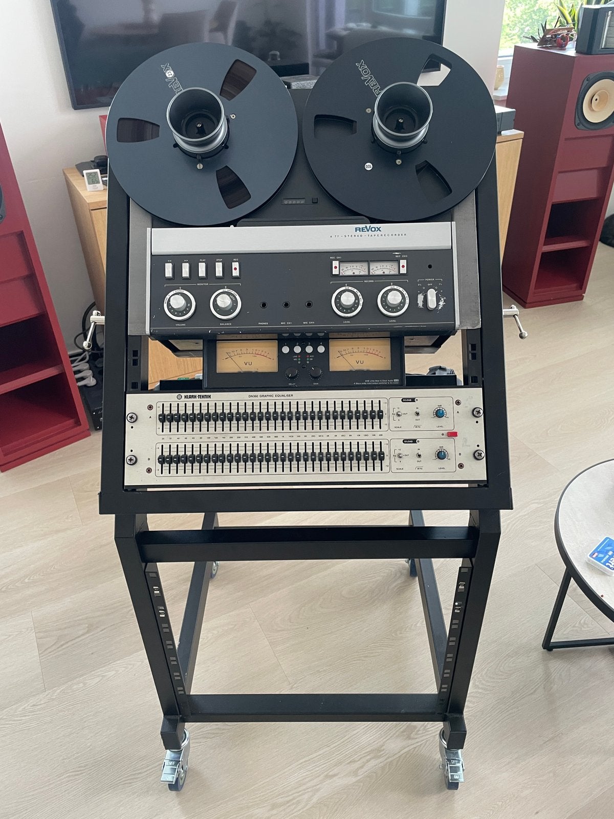 A77 ReVox 2spoor 100% geriviseerd in 2026, Ophalen, Bandrecorder