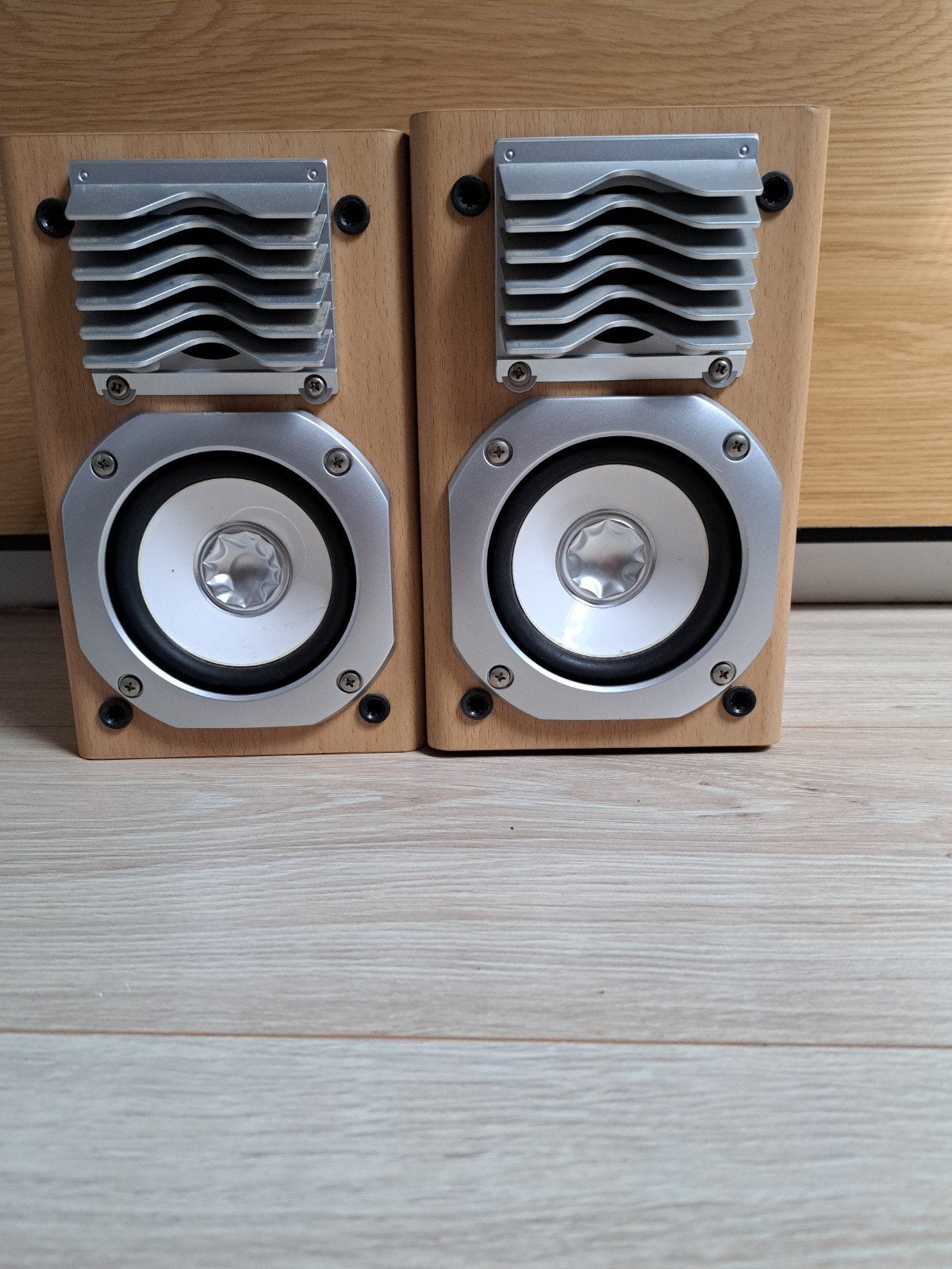 Philips en Panasonic Speakerset - Vintage Geluid, Philips, Gebruikt, Speakerset, Ophalen of Verzenden