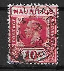 Mauritius Michel 192 I gestempeld, Ophalen of Verzenden, Overige landen, Gestempeld