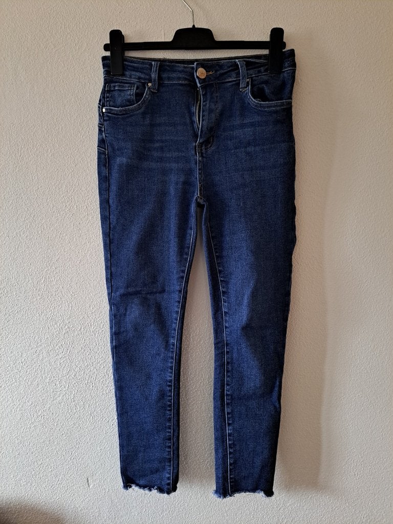 blauwe goodies spijkerbroek maat 40, Kleding | Dames, Blauw, Ophalen of Verzenden, Zo goed als nieuw, W30 - W32 (confectie 38/40)