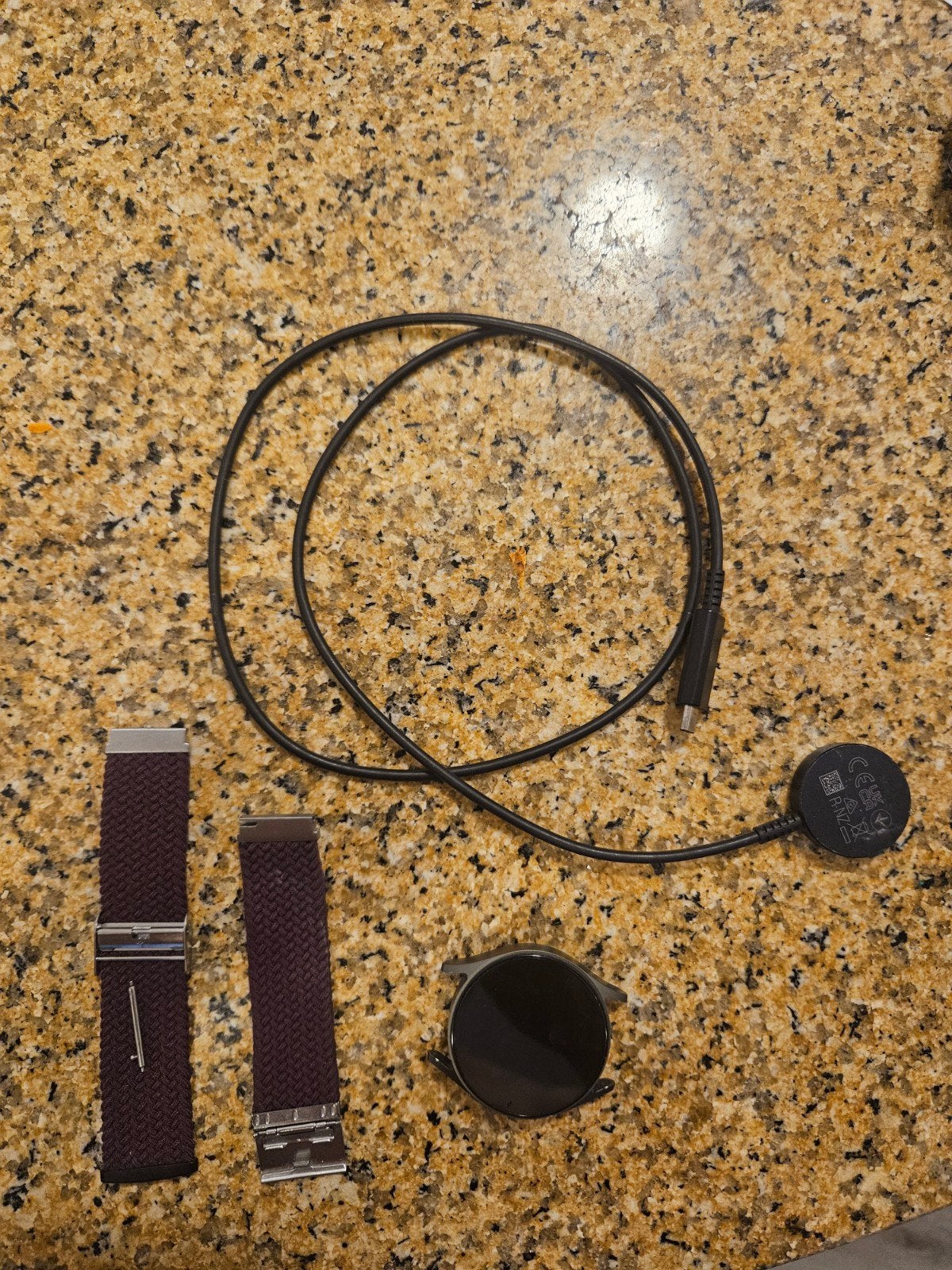 Samsung Galaxy Watch 7 40mm met bandje en lader, Sieraden, Tassen en Uiterlijk, Zwart, Ophalen of Verzenden, Zo goed als nieuw
