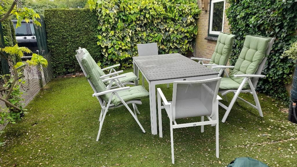Tuinset, Ophalen, Gebruikt, Eettafel, 6 zitplaatsen