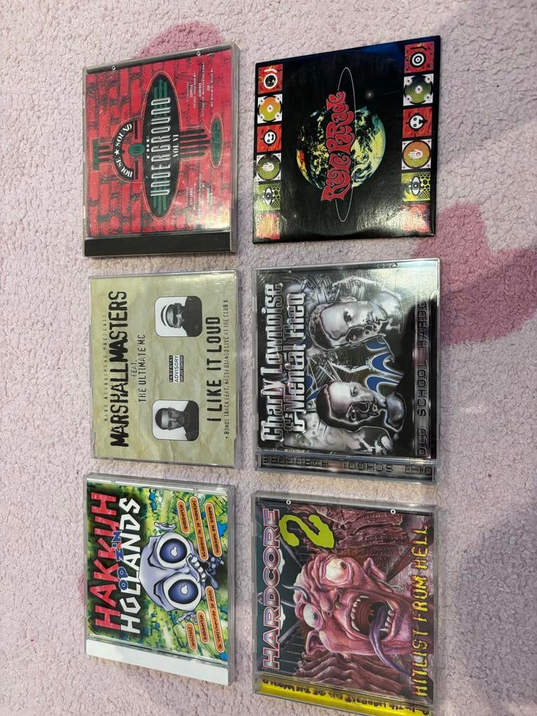 Hardcore & House CD Collectie - 6 Diverse Albums, Ophalen, Gebruikt