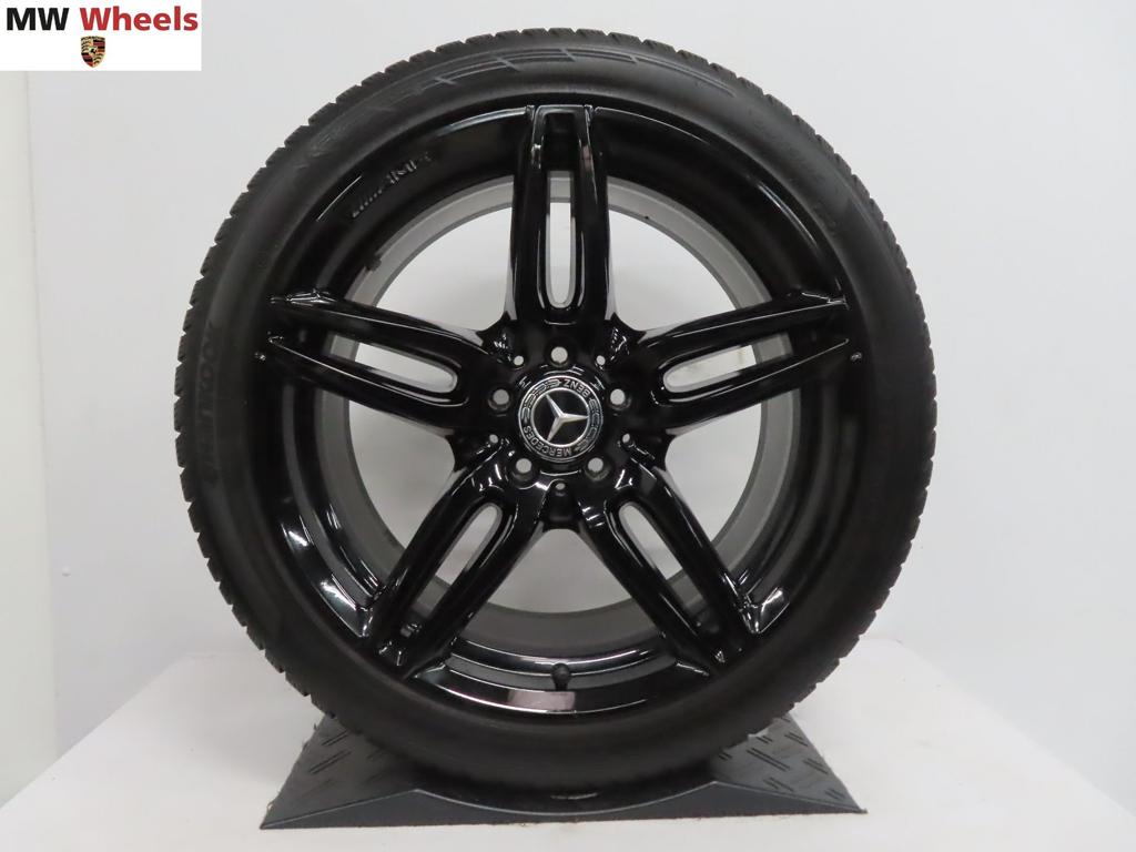 Mercedes  E klasse W213 C238 AMG 19 inch velgen winterbanden, Auto-onderdelen, 19 inch, -, -, Banden en Velgen