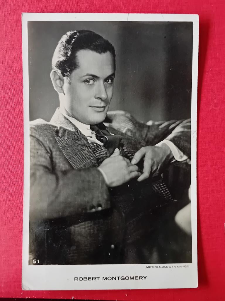 Ansichtkaart Robert Montgomery, Ophalen of Verzenden, Zo goed als nieuw, Foto of Kaart