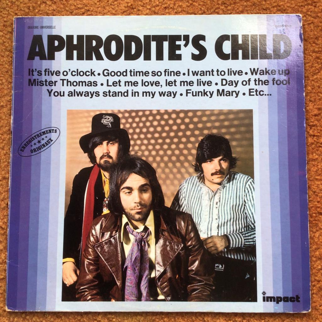 LP - Aphrodite’s Child, Cd's en Dvd's, Ophalen of Verzenden, Gebruikt, 12 inch