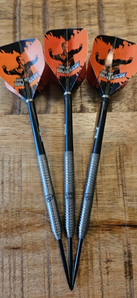 Bull's Dirk van Duivenbode 90% tungsten 22gr., Sport en Fitness, Darts, Ophalen of Verzenden, Nieuw, Pijlen