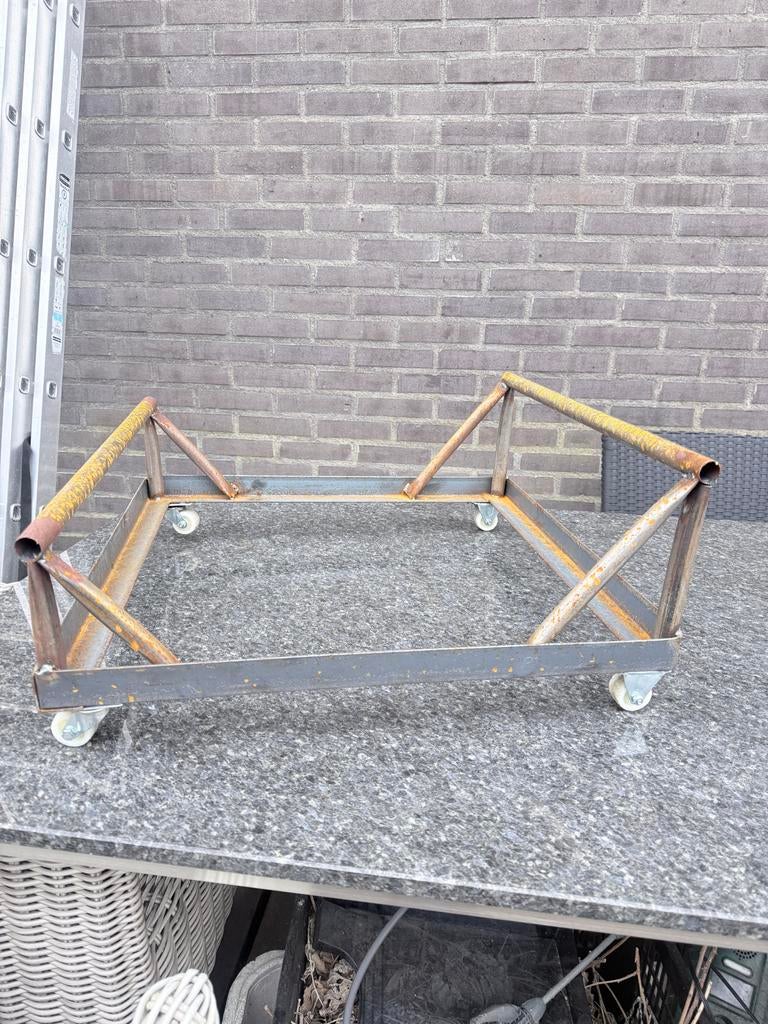 4 transport dolly's, 100 liter of meer, Ophalen of Verzenden, Zo goed als nieuw, Transportkar
