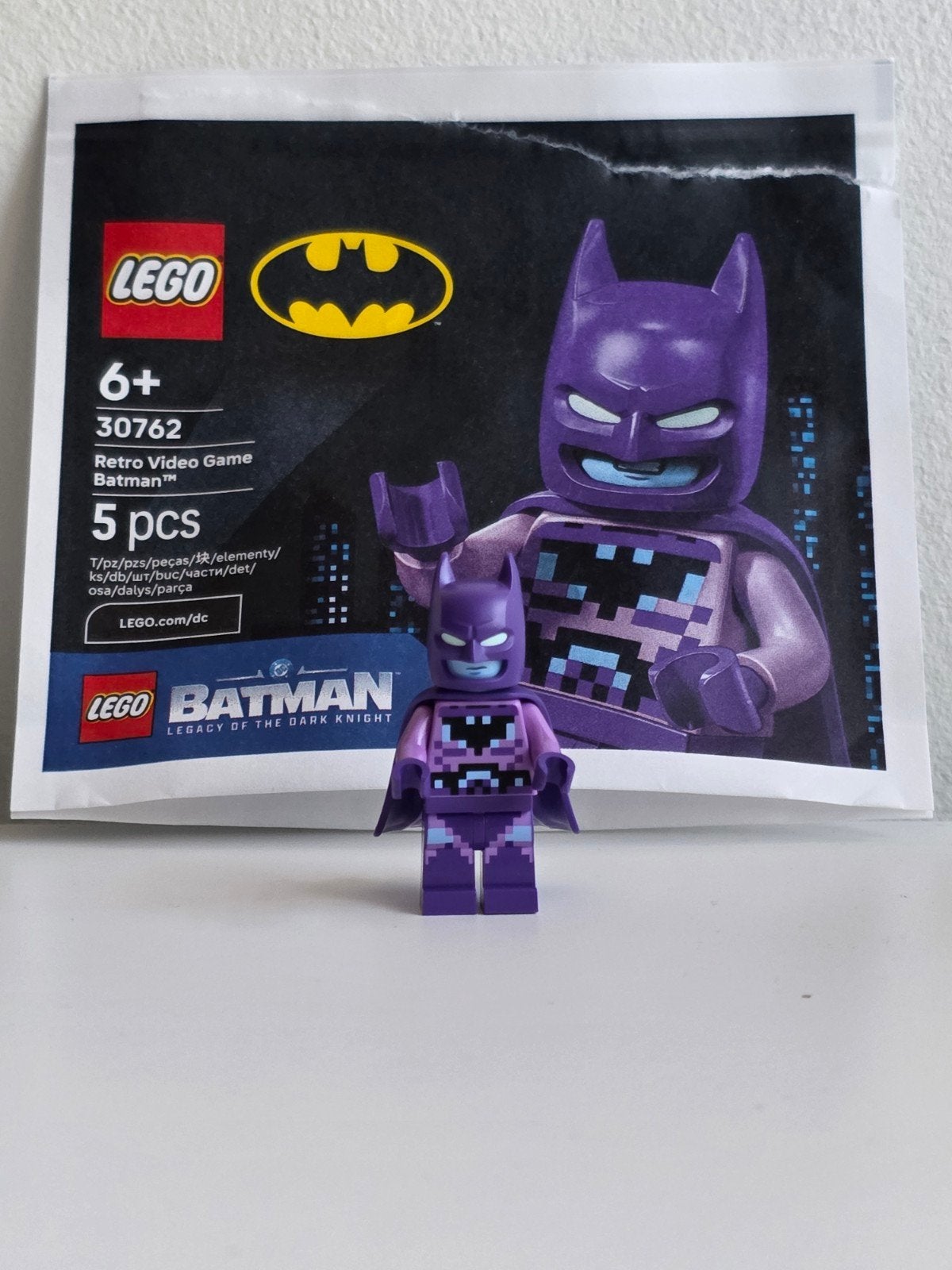 Lego Retro Video Game Batman Minifiguur 30762, Inclusief minifiguren, Lego, Ophalen of Verzenden, Zo goed als nieuw