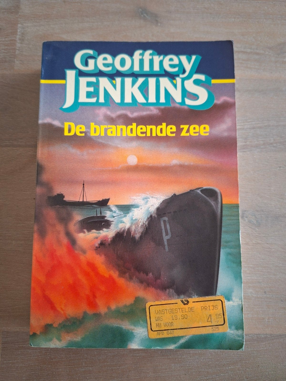 De brandende zee - Geoffrey Jenkins (Paperback), Ophalen of Verzenden, Gelezen, Geoffrey Jenkins, Europa overig