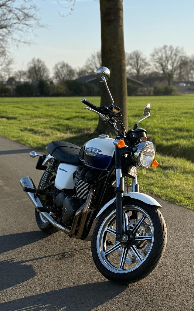 Triumph Bonneville SE 2013 – Perfecte staat, 2 cilinders, Sportuitlaat, Particulier, Toermotor