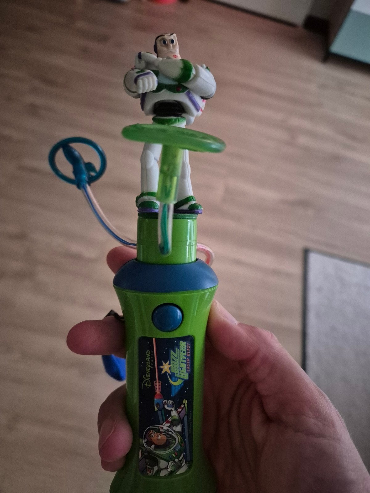 Buzz Lightyear Laser Blast Speelgoed Disneyland Parijs, Ophalen, Zo goed als nieuw, Jongen of Meisje