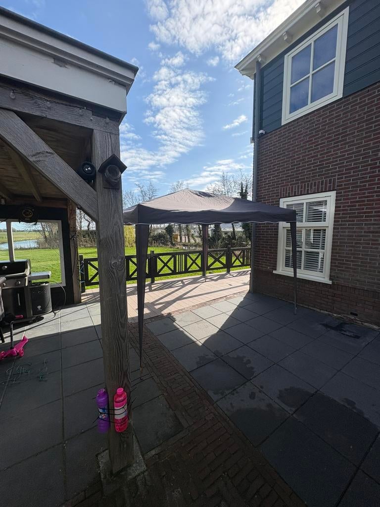 Partytent 3 bij 3, Tuin en Terras, Overkappingen, Ophalen, Gebruikt