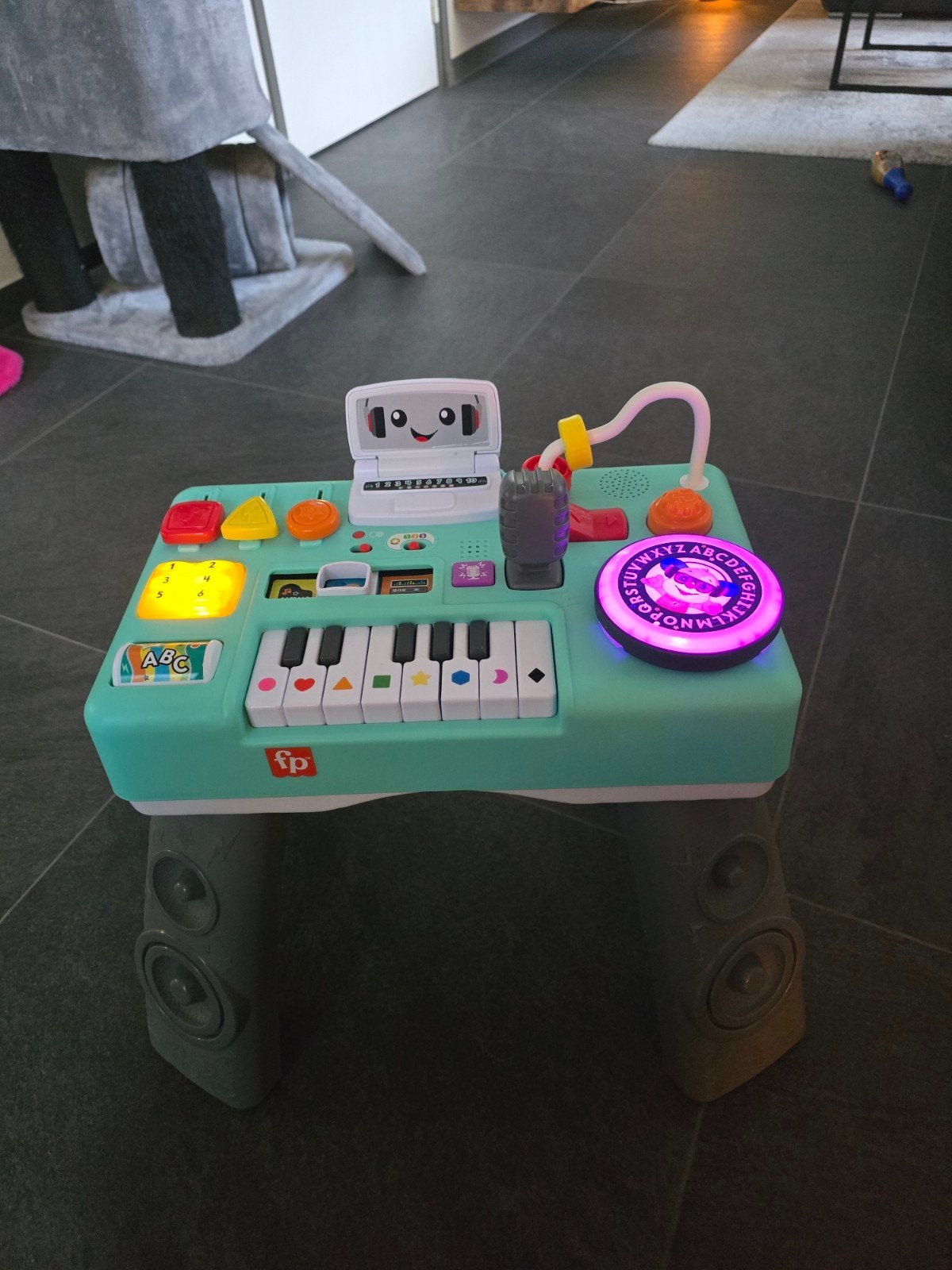 Dj set fisherprice, Kinderen en Baby's, Ophalen of Verzenden, Zo goed als nieuw