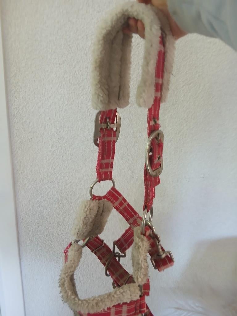 Halster EJ roze-wit Shetlander, Ophalen of Verzenden, Gebruikt, Recreatie