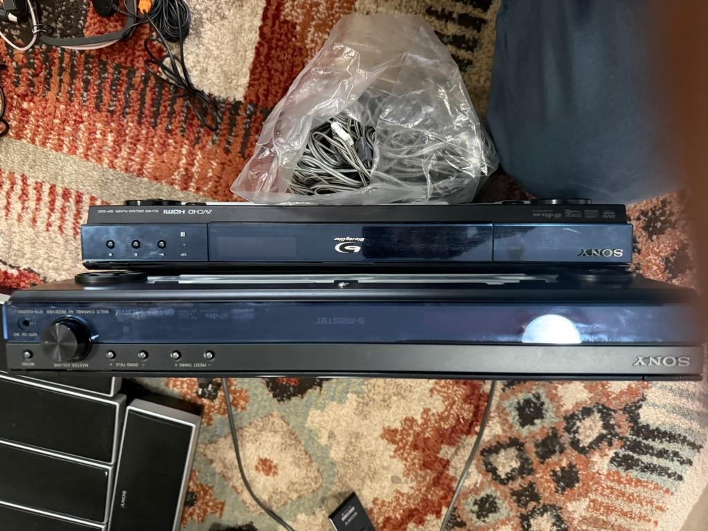 Sony STR-KS2000 5.1 Home Cinema + BDP-S350 Blu-ray Compleet, Gebruikt, Blu-ray-speler, 70 watt of meer, Ophalen of Verzenden
