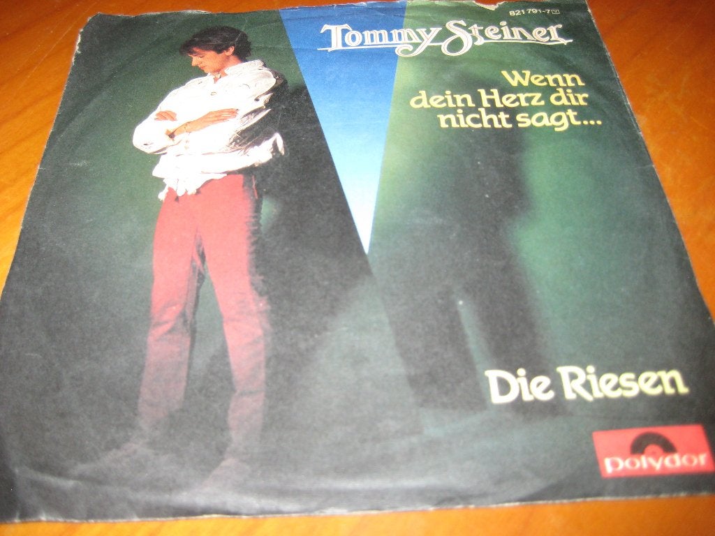 Tommy Steiner: Wenn Dein Herz Dir nicht sagt...., Ophalen of Verzenden, Zo goed als nieuw, Pop