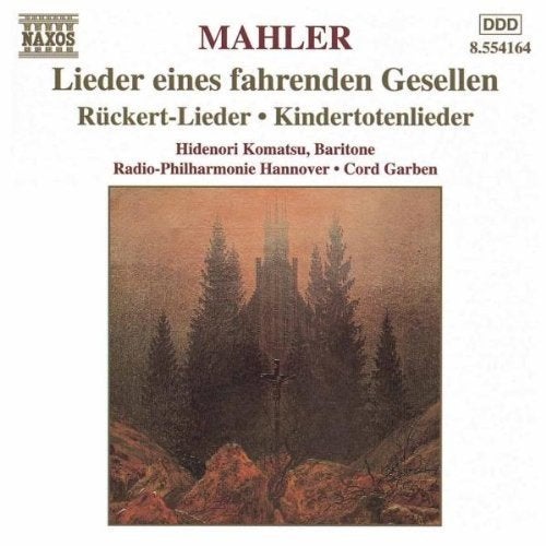MAHLER Lieder eines fahrenden gesellen CD KOMATSU NAXOS ZGAN, Cd's en Dvd's, Cd's | Klassiek, Ophalen of Verzenden, Modernisme tot heden