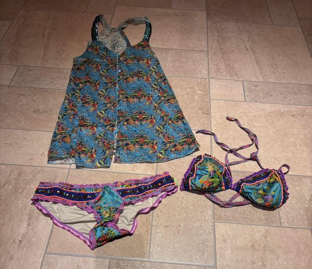 Madre rosas bikini met jurkje, Mi, Overige kleuren, Zo goed als nieuw, Mi