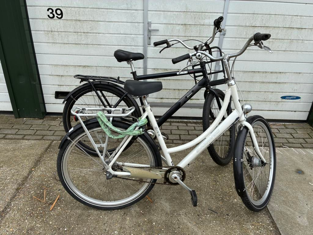 Heren fiets dames batavus Giant, Ophalen, Gebruikt, Batavus