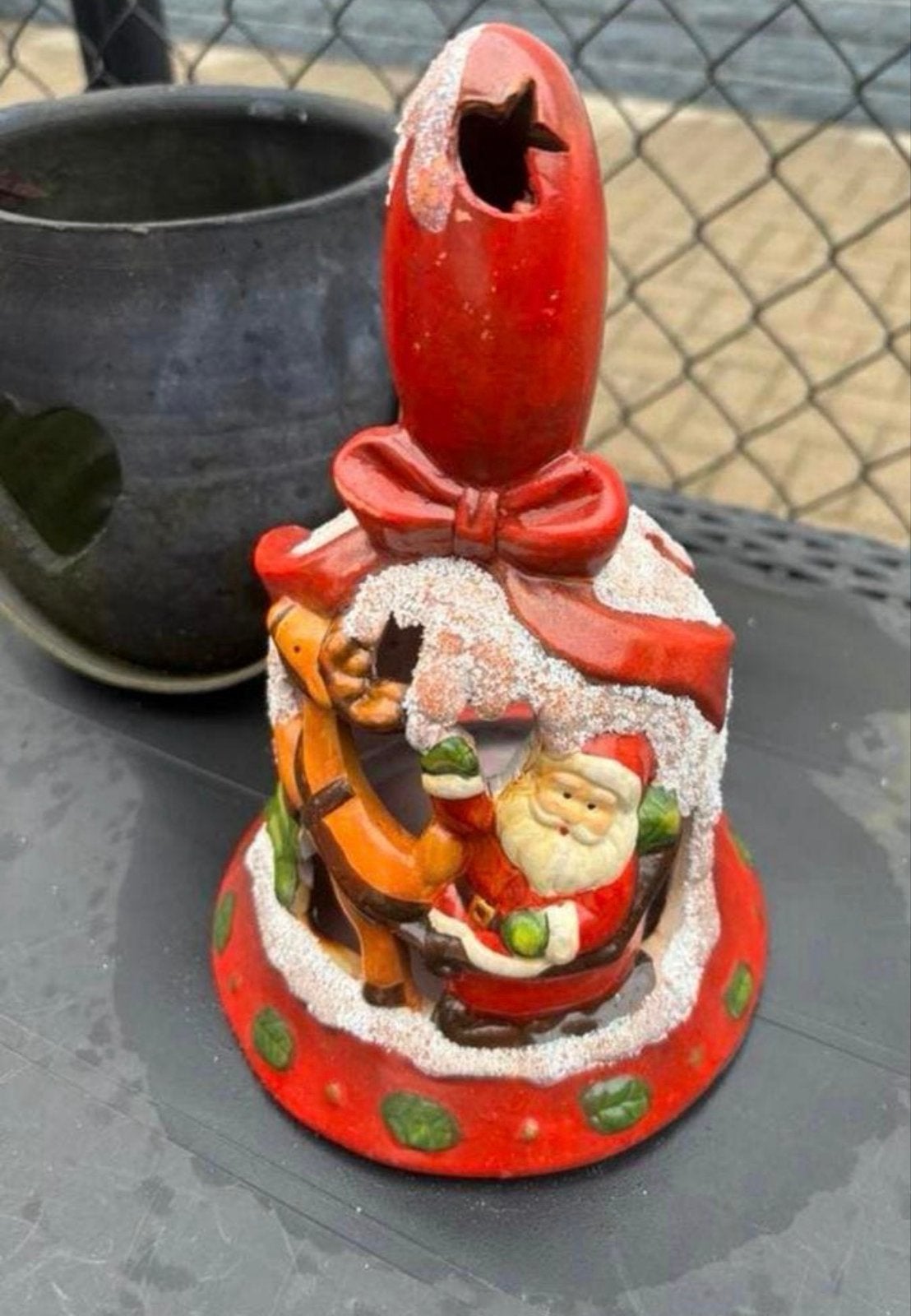 Kerst bel voor waxine licht, Diversen, Ophalen of Verzenden