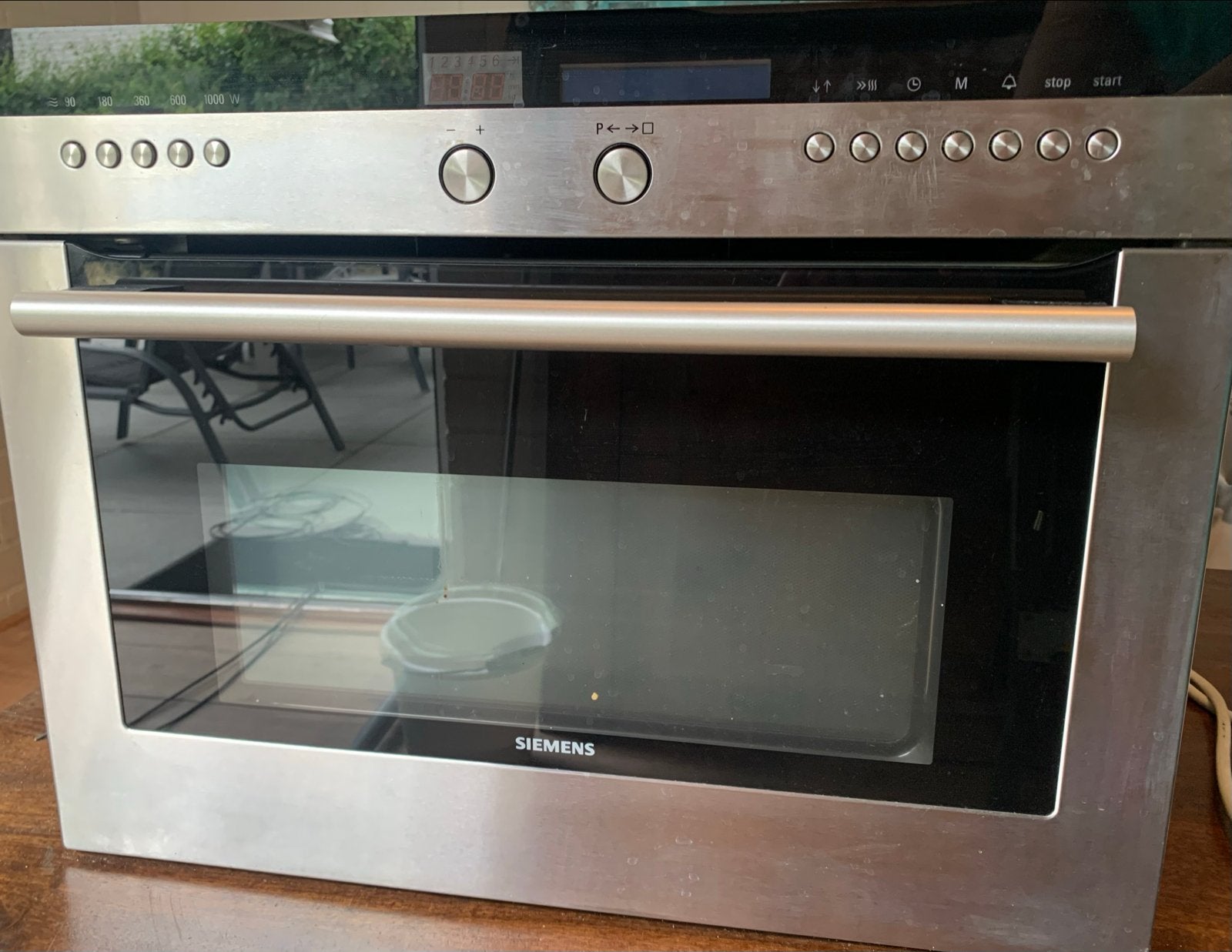 Siemens oven met magnetron functie (magnetron hapert), Witgoed en Apparatuur, Ophalen, Combimagnetron, 60 cm of meer, Grill