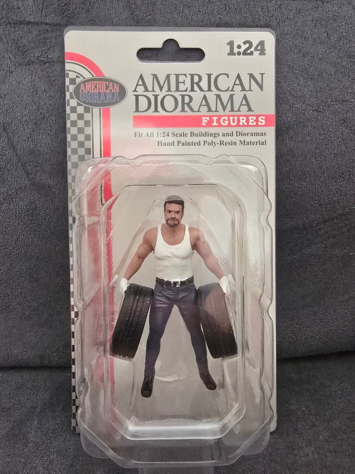 Muscle Mechanics figuur 1 American Diorama 1:24, Hobby en Vrije tijd, Modelbouw | Figuren en Diorama's, Christian@diecastcompany.nl