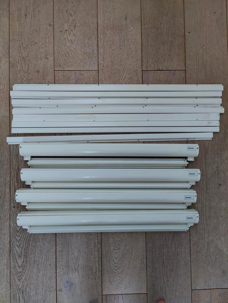 Hamstra rolhor 73x88 4 stuks, Doe-het-zelf en Verbouw, Deuren en Horren, Kunststof, Gebruikt, Minder dan 80 cm, Overige typen