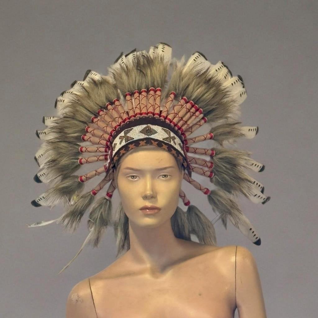 Indianentooi Sioux, authentieke tooi, carnaval, Western Deco, Carnaval, Storkstraat, zoetermeer, Nieuw