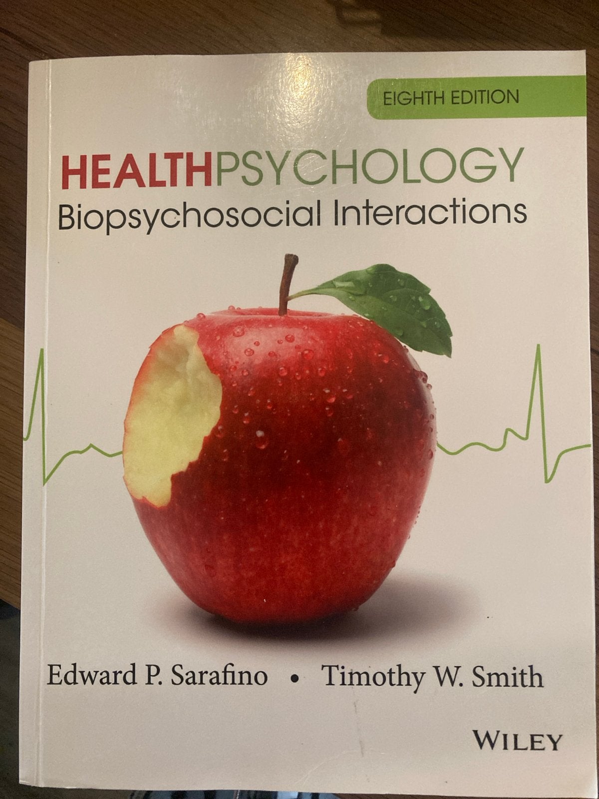 Health Psychology: Biopsychosocial Interactions (8e), Ophalen of Verzenden, Gamma, Zo goed als nieuw, HBO