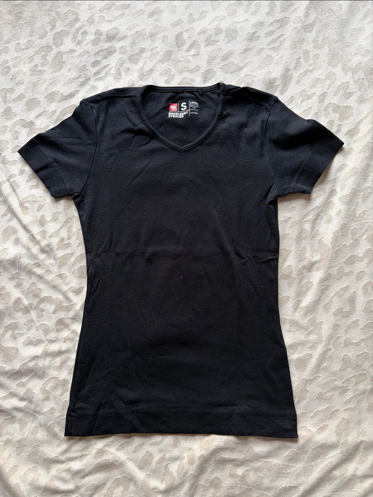 Engelbert Strauss T-shirt zwart dames maat S, Zwart, Ophalen of Verzenden, Zo goed als nieuw, Korte mouw