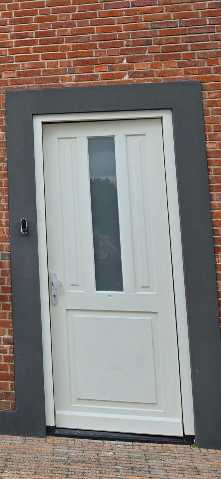 hardhouten voordeur en kozijn, Ophalen, Hout, 75 tot 150 cm, Deurkozijn