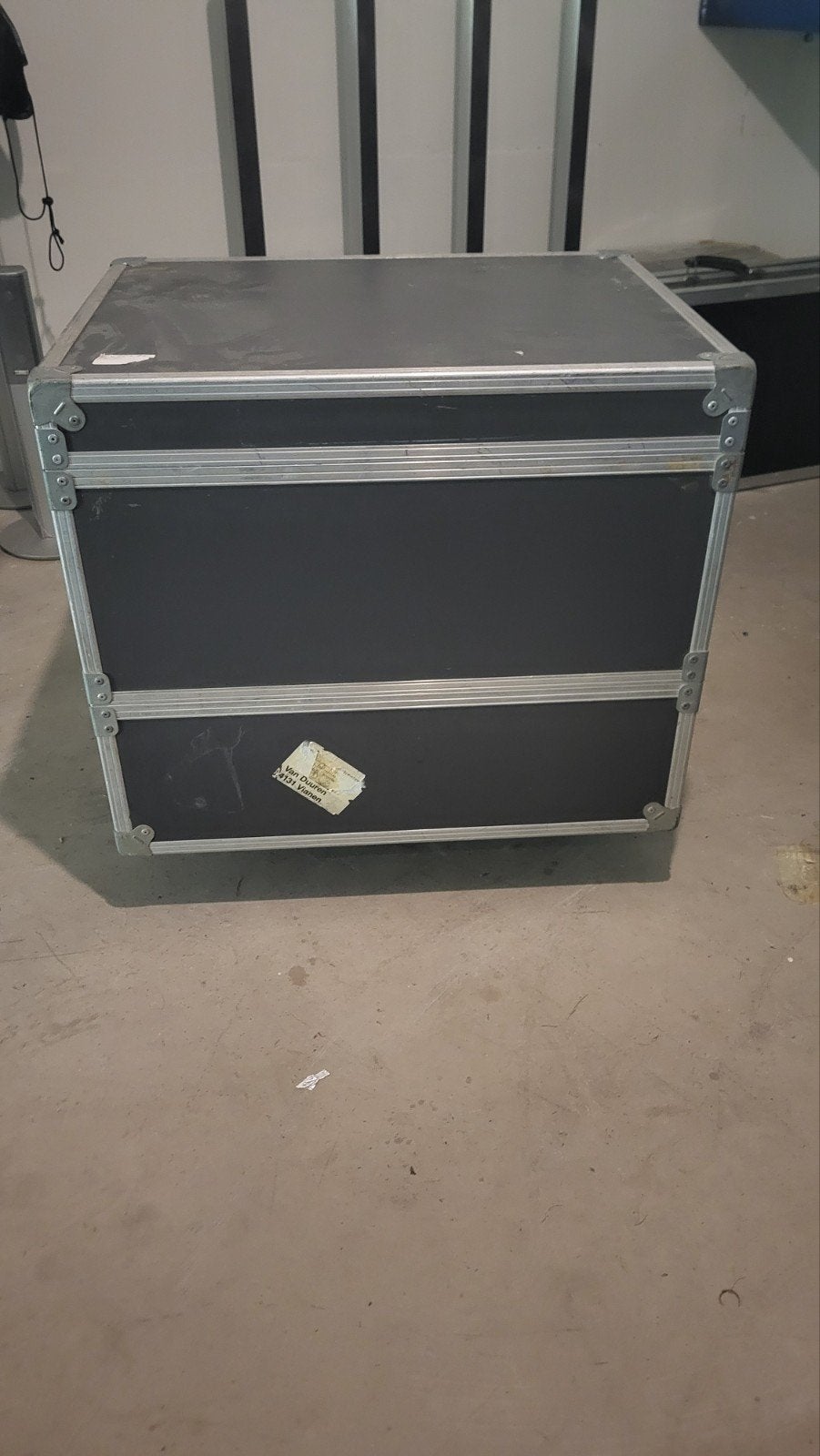 Flightcase op wielen - 70x57x69 cm, Muziek en Instrumenten, Ophalen, Gebruikt, Overige instrumenten, Flightcase